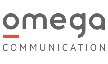 omega communication logo